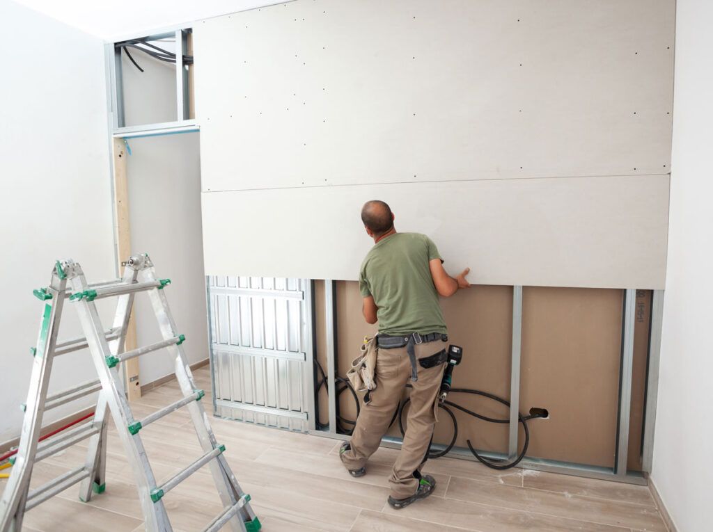 colocar pared pladur Paredes de pladur, ventajas y desventajas 6